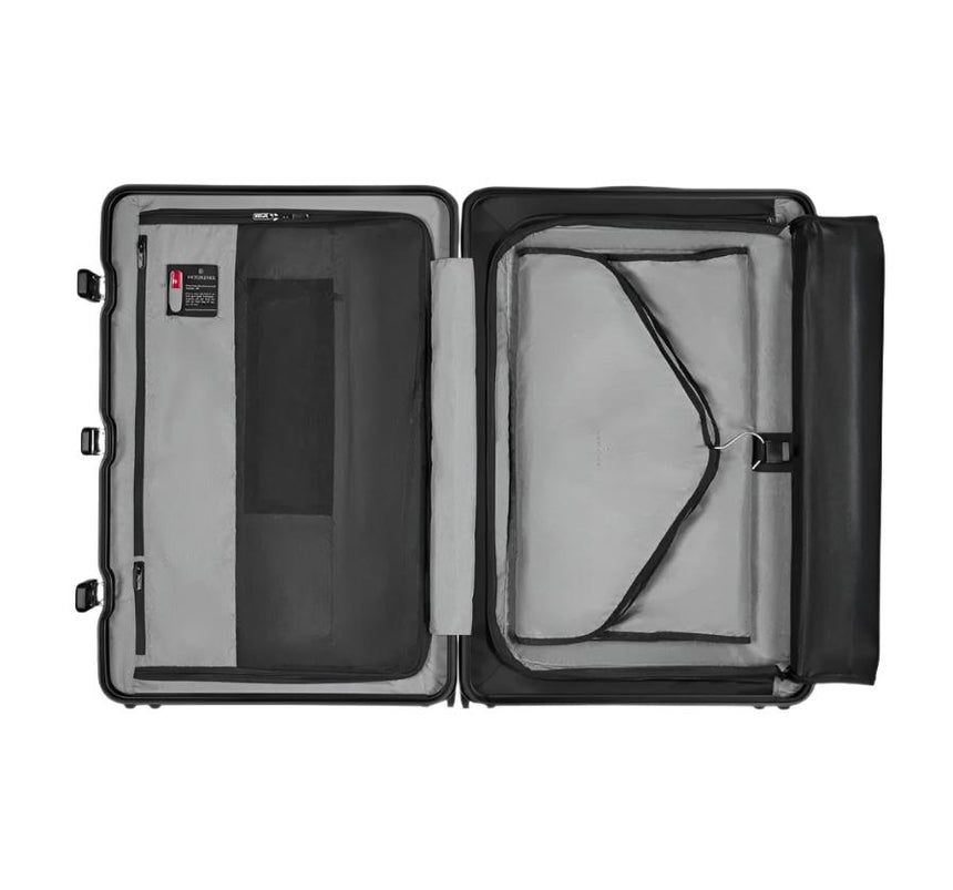 Victorinox Lexicon Black Aluminum Frame Suitcase 96L TSA