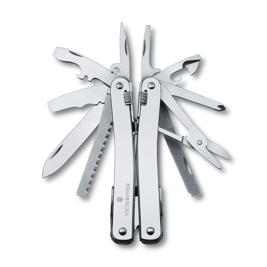 Victorinox Swiss Tool Spirit X Plus Ratchet w/ Leather Pouch