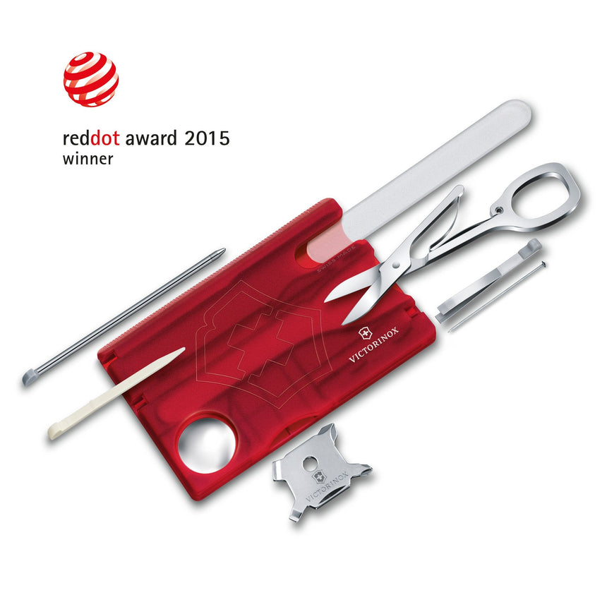 Victorinox SwissCard Nailcare Red