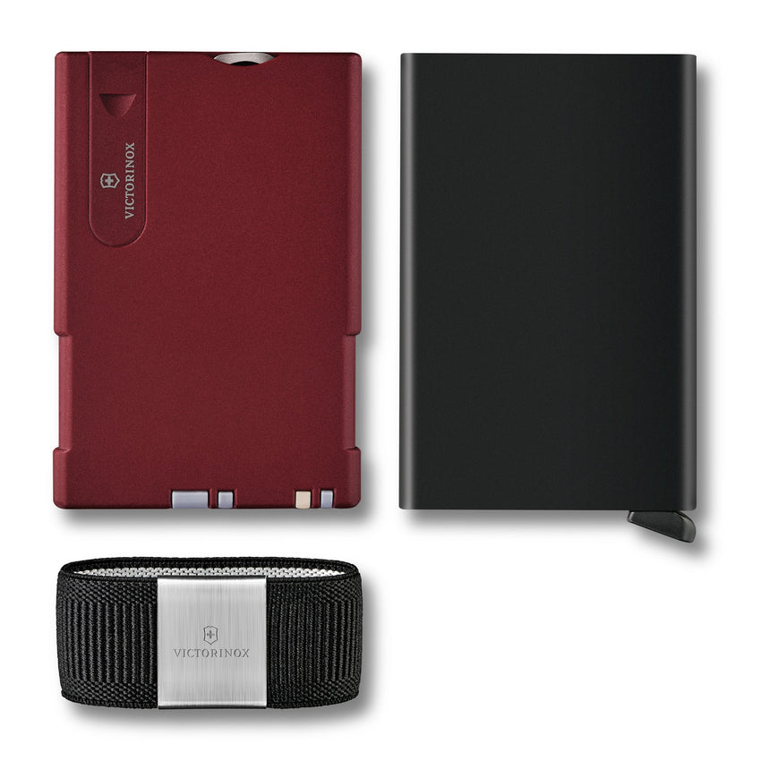 Victorinox Swiss Card Smart Card Wallet Iconic Red