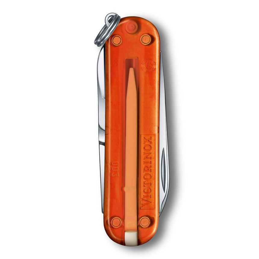Victorinox Classic SD Knife Fire Opal 35964 Stylish Seven Function