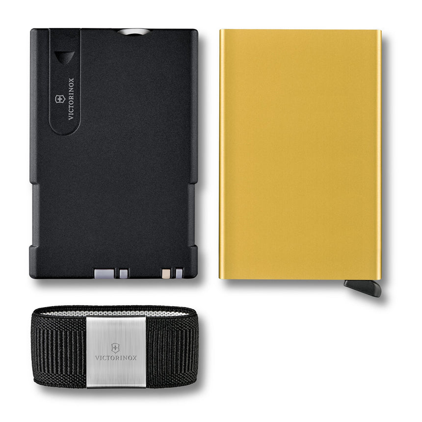 Victorinox Swiss Card Smart Card Wallet Delightful Gold