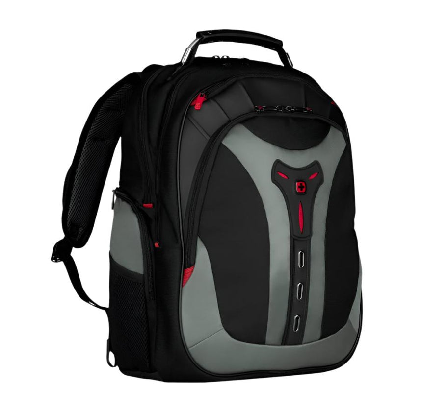 Wenger Pegasus 17 Inch Laptop Backpack Gray with Protective Straps