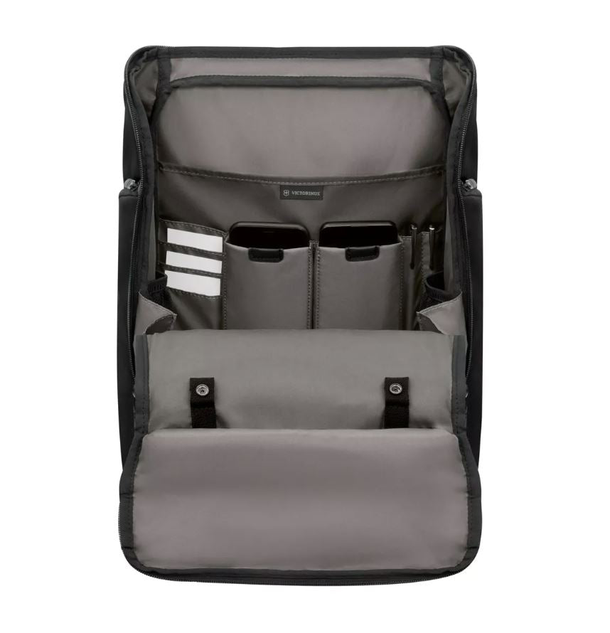 Victorinox Almont Professional Black Fliptop Laptop Backpack