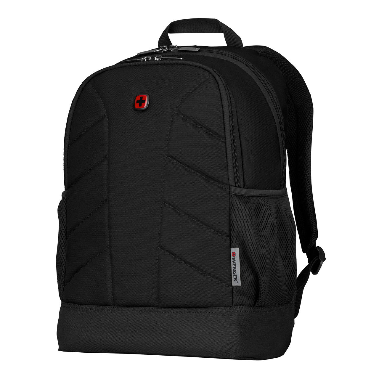 Wenger Quadma 16in Laptop Backpack Black 22L Comfortable 610202
