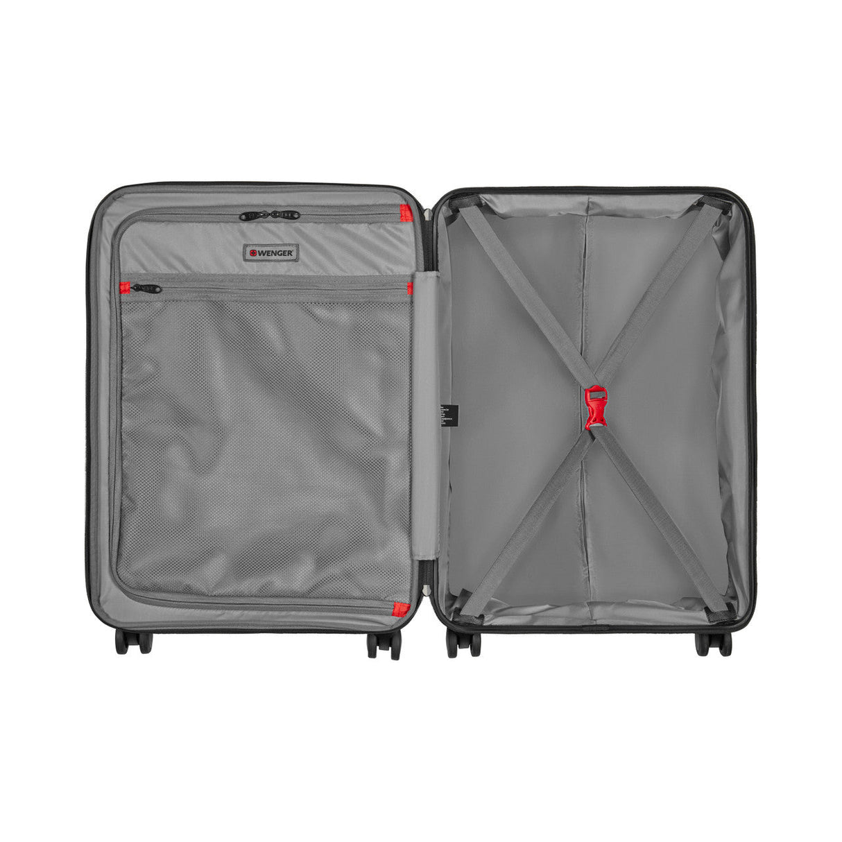 Wenger Pegasus Black Expandable Medium Suitcase with TSA Lock 610848