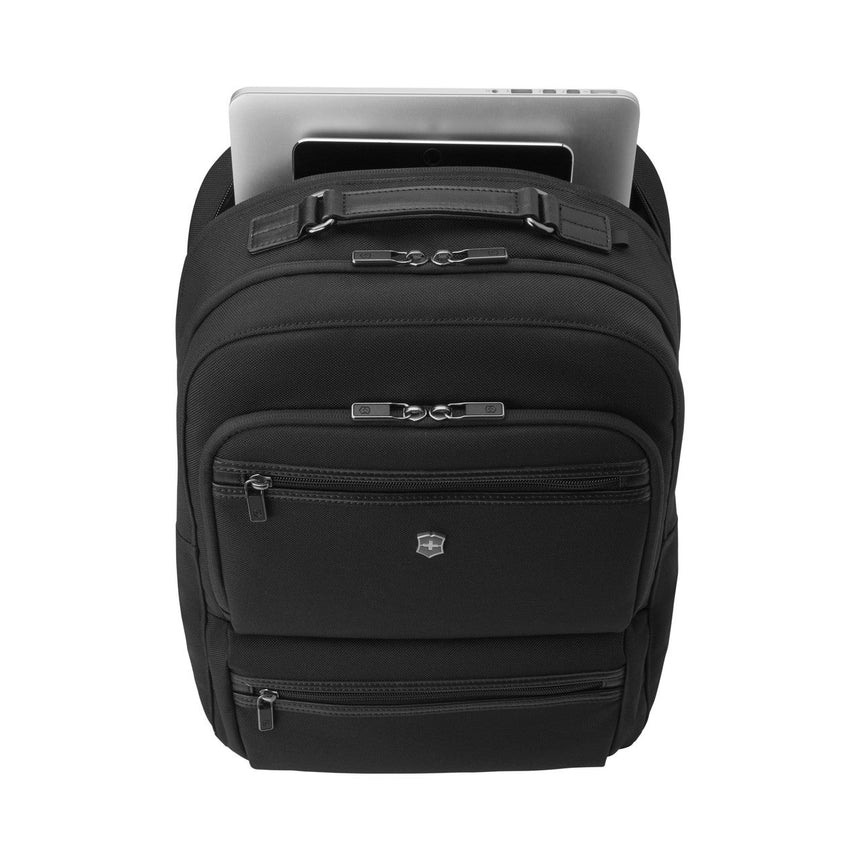Victorinox Professional Black Laptop Backpack with Roll