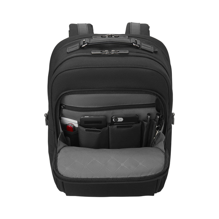 Victorinox Professional Black Laptop Backpack with Roll