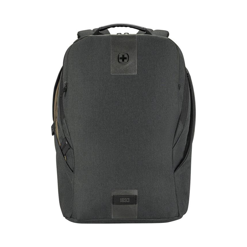 Wenger Eco Smart 16in Laptop Backpack Recycled Charcoal 612262