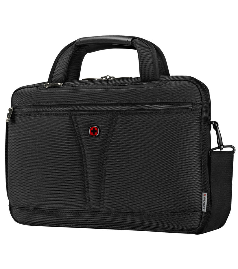 Wenger BC Up Recycled 14in Laptop Slimcase Black for Travel