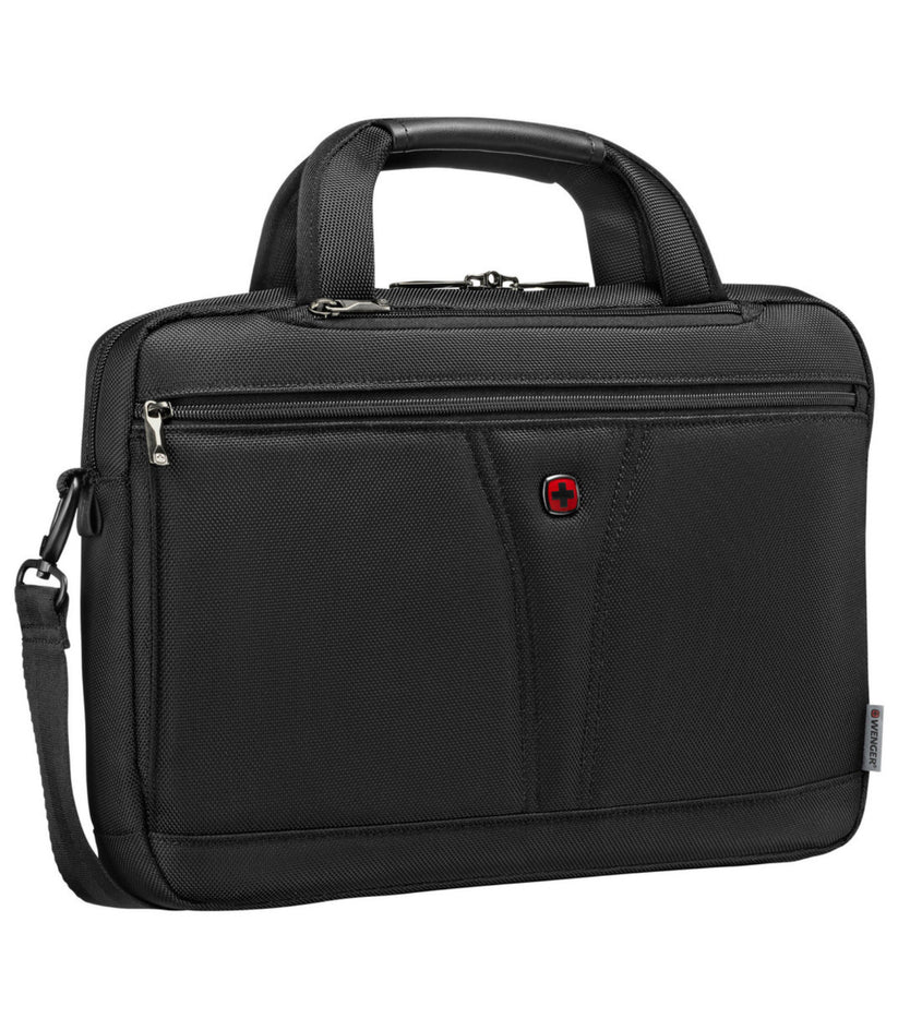Wenger BC Up Recycled 14in Laptop Slimcase Black for Travel