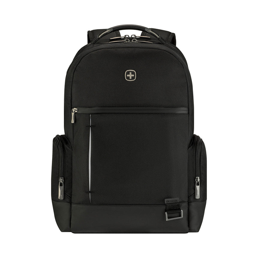 Wenger Reload Black Backpack for 15.6 Inch Laptops with Waterproof Pockets 612341