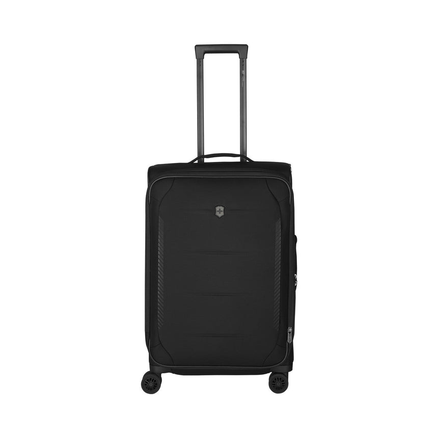 Victorinox Recycled PET Medium Travel Case Black Four-Wheel 612420