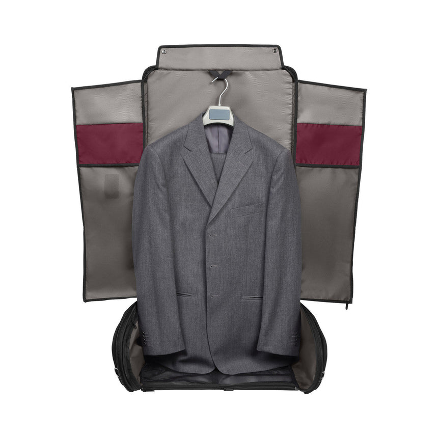 Victorinox Recycled Travel Garment Bag Black Lightweight