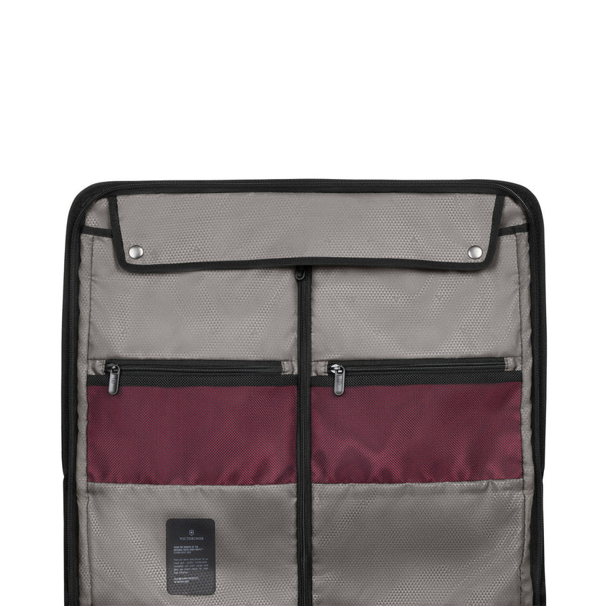Victorinox Recycled Travel Garment Bag Black Lightweight