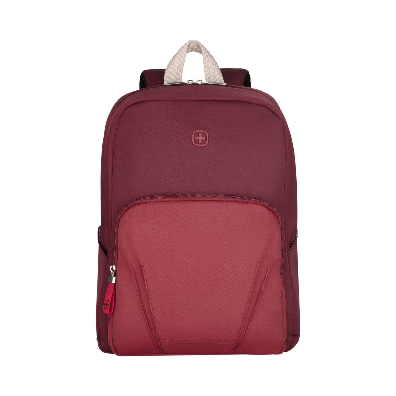 WENGER Red Laptop Backpack 15.6in Trolley Strap Organizer 612546