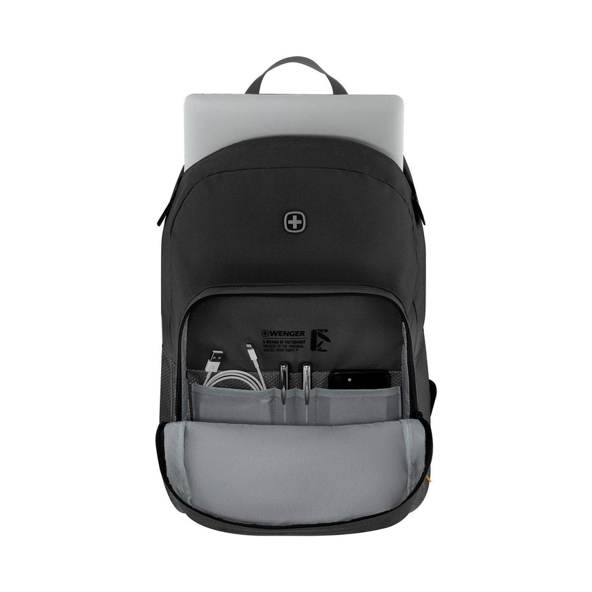 Wenger Crango Laptop Backpack — 16in, Black
