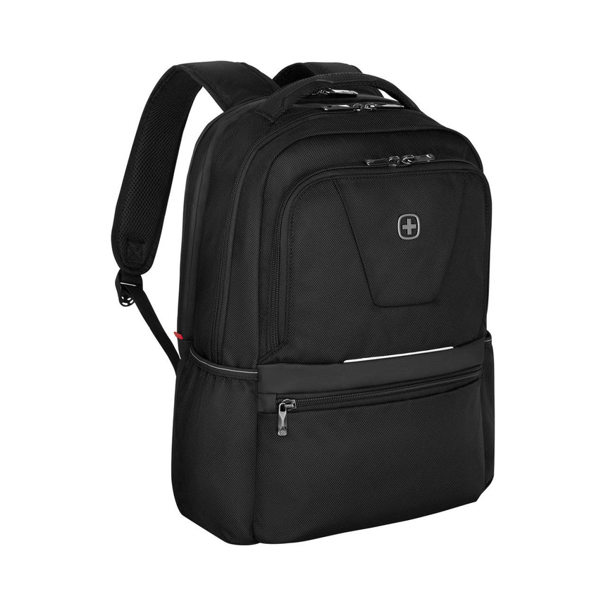 Wenger Sustainable 16in Laptop Backpack with Trolley Strap Black 612737