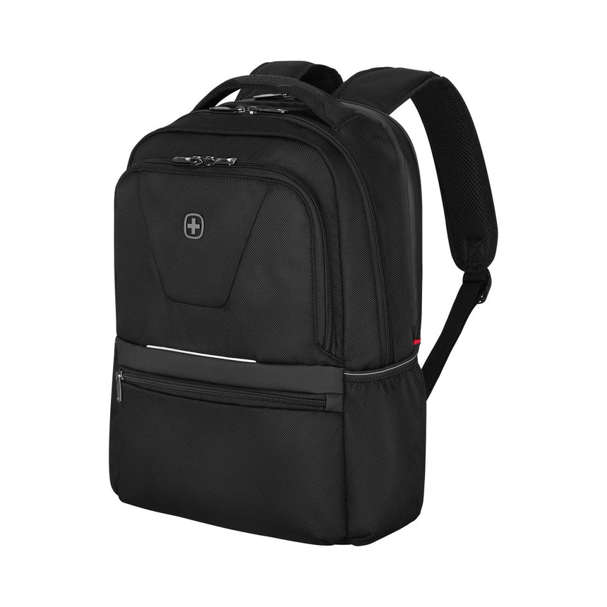 Wenger Sustainable 16in Laptop Backpack with Trolley Strap Black 612737