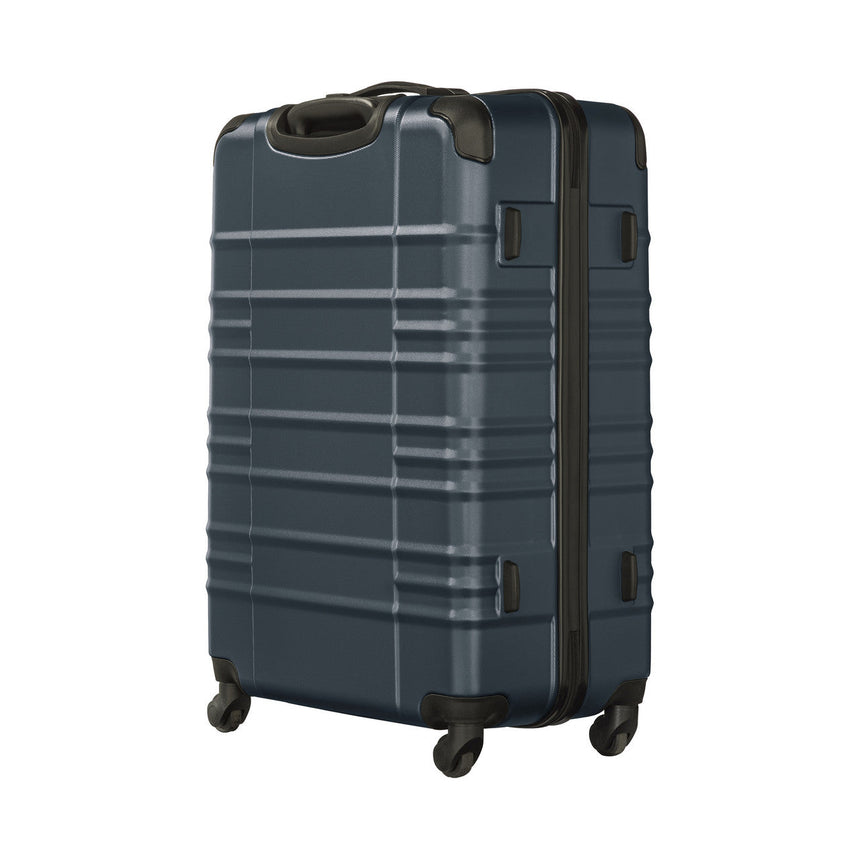 Wenger Amplar Large Hardside Suitcase Navy Blue Luggage