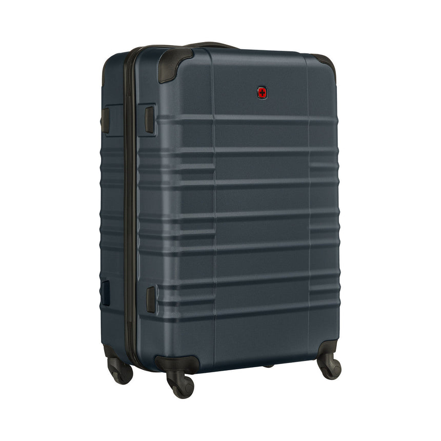 Wenger Amplar Large Hardside Suitcase Navy Blue Luggage