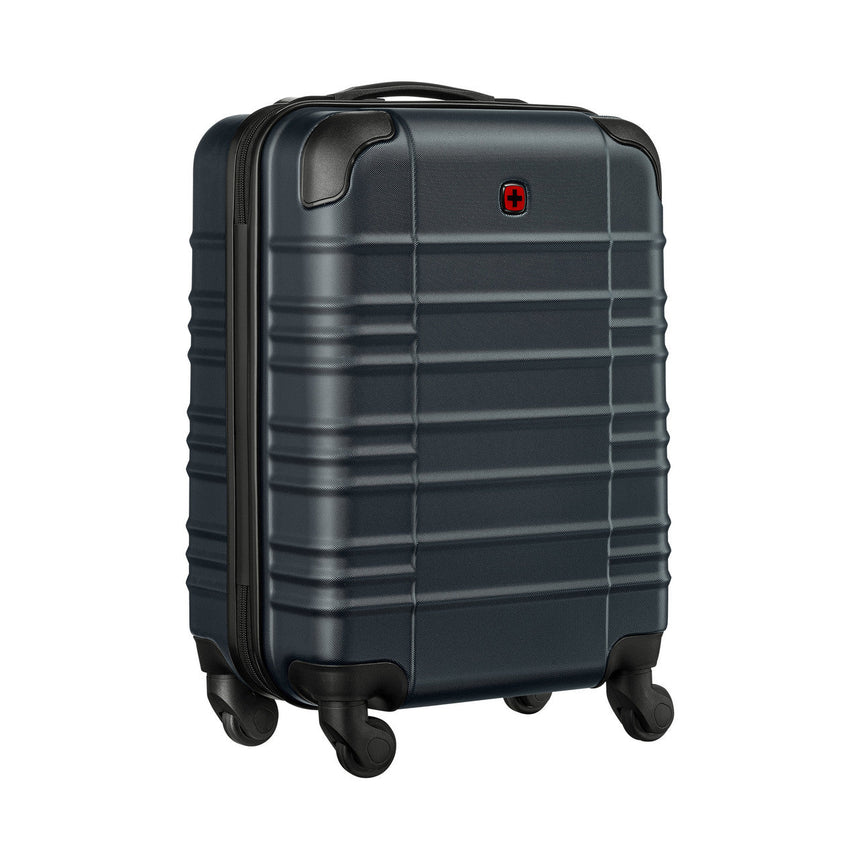 Wenger Amplar Lightweight Blue Carry-On Suitcase with Wheels 653144