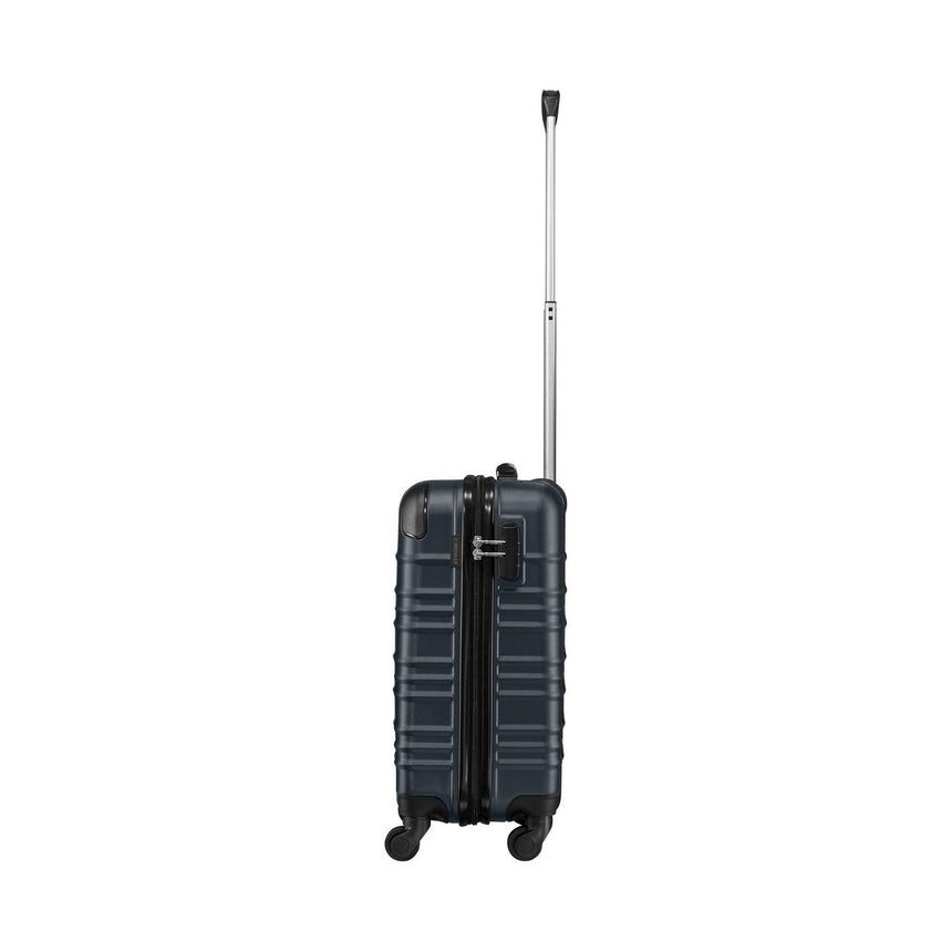 Wenger Amplar Lightweight Blue Carry-On Suitcase with Wheels 653144
