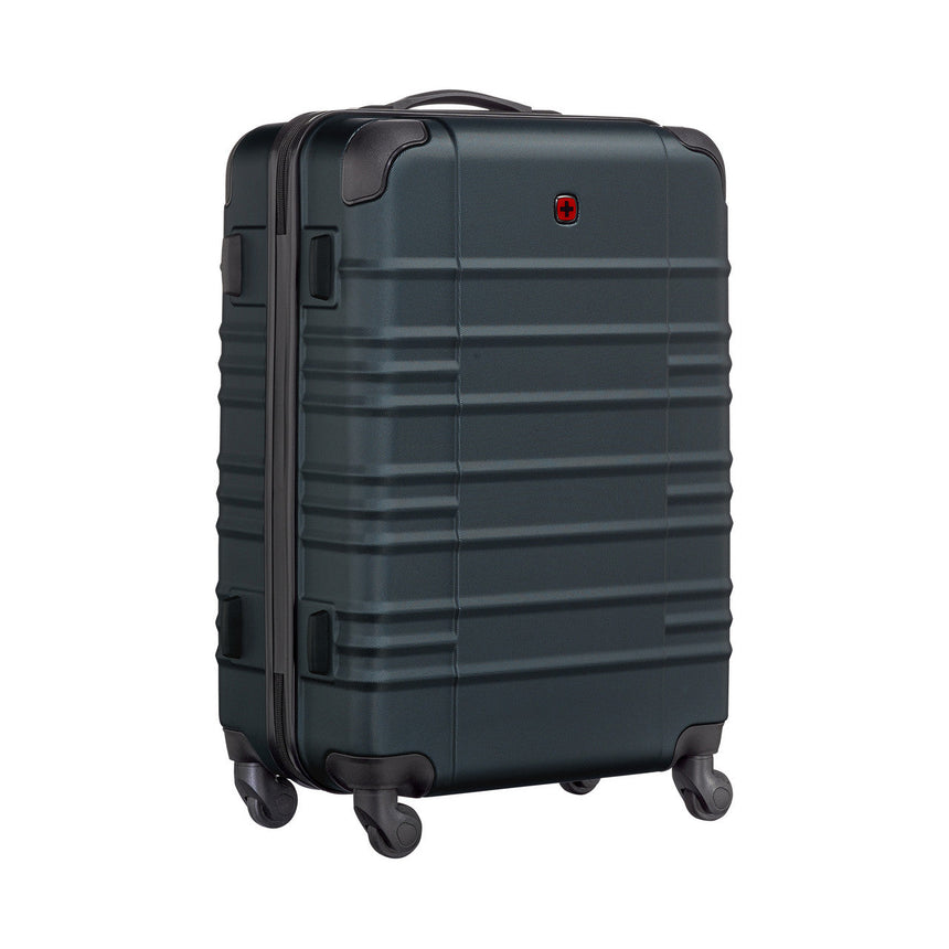 Wenger Amplar 65cm Blue Hardside Luggage Secure Travel Case 653147