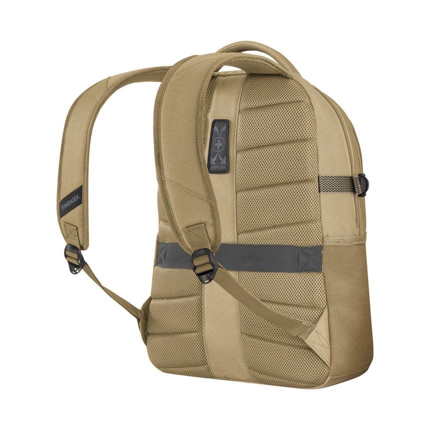 Wenger Ryde Laptop Backpack — 16in, Creme