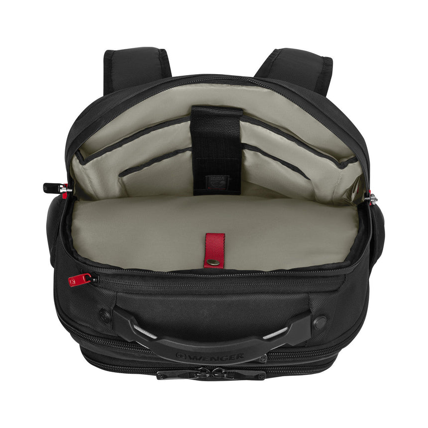 Wenger Altair Laptop Backpack — 15.6in, Black