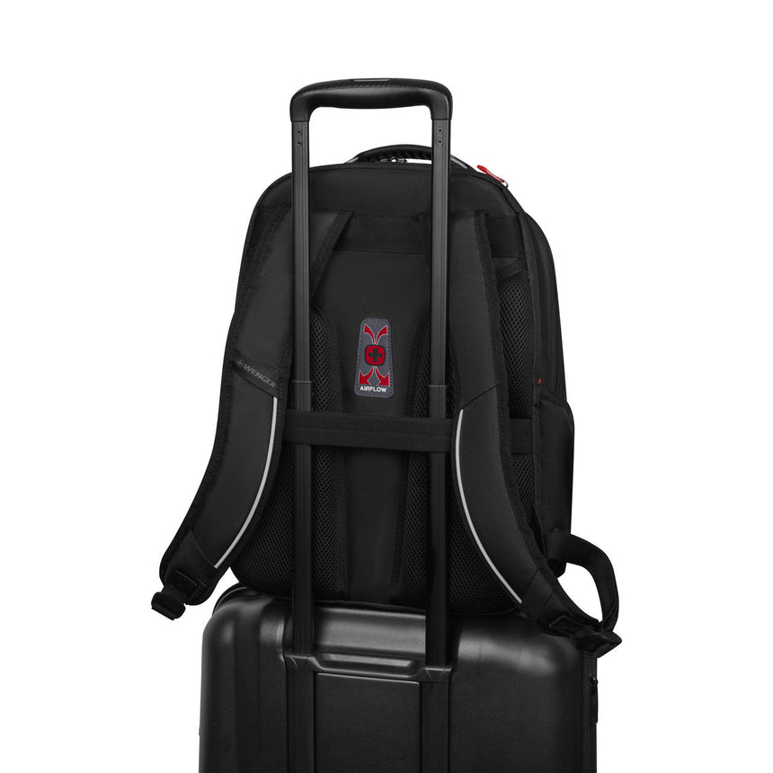 Wenger Altair Laptop Backpack — 15.6in, Black