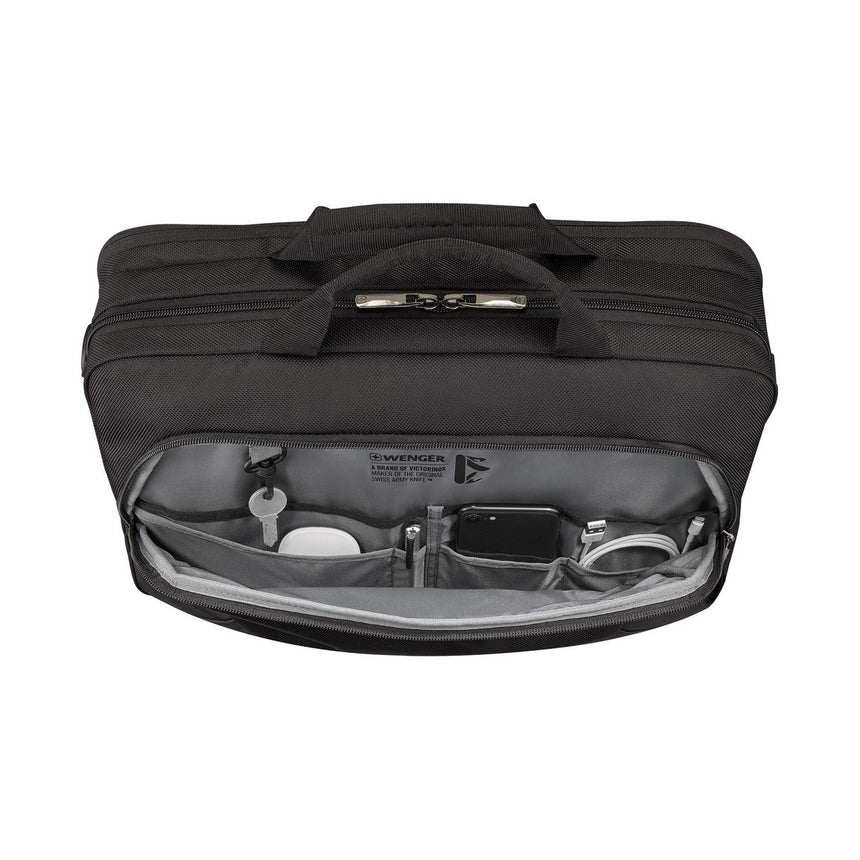 Wenger XE Brief 16 Laptop Briefcase — Black