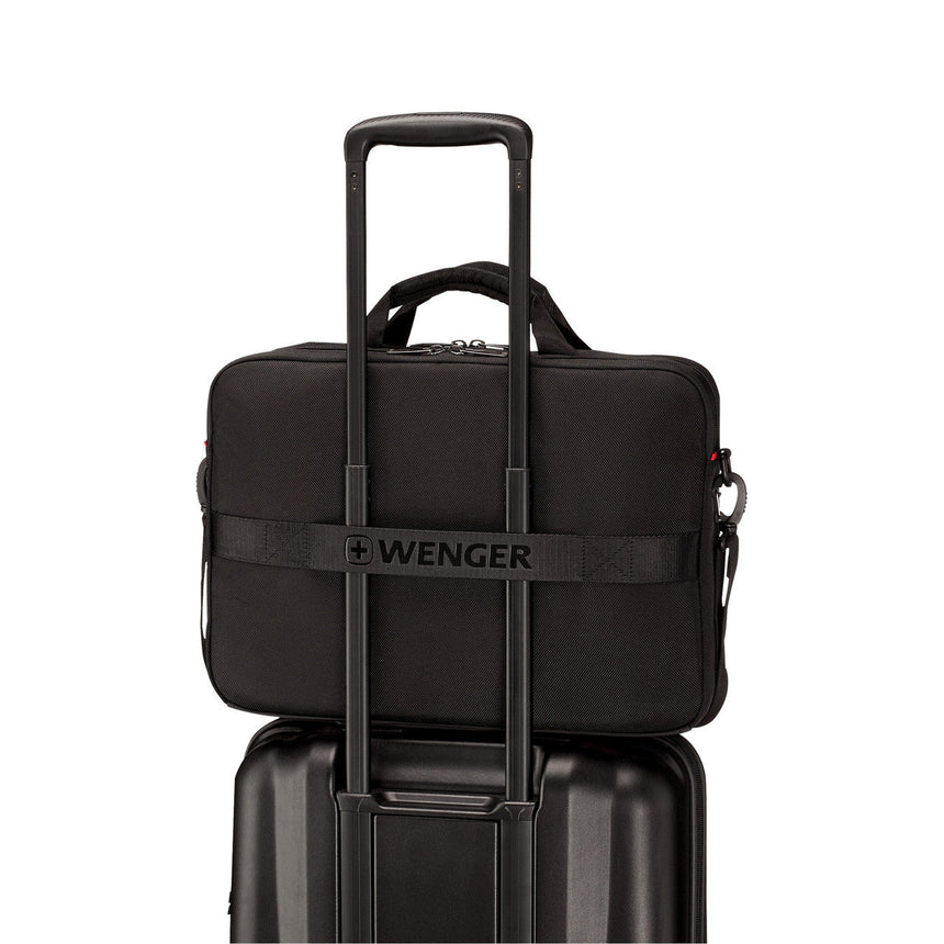 Wenger XE Brief 16 Laptop Briefcase — Black
