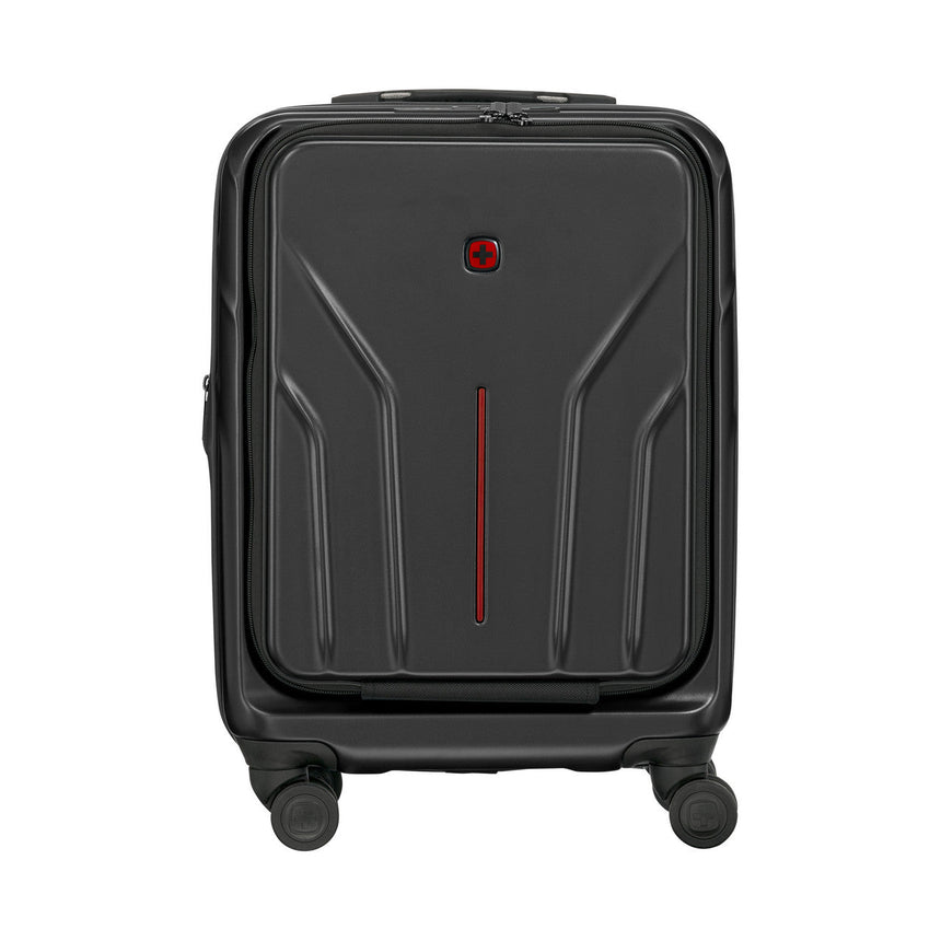 Wenger Amplix Hardside Carry-on with USB Ports Black 653323
