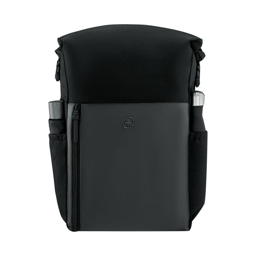 Wenger Urbanone Roll-Top Backpack Black - Image 5