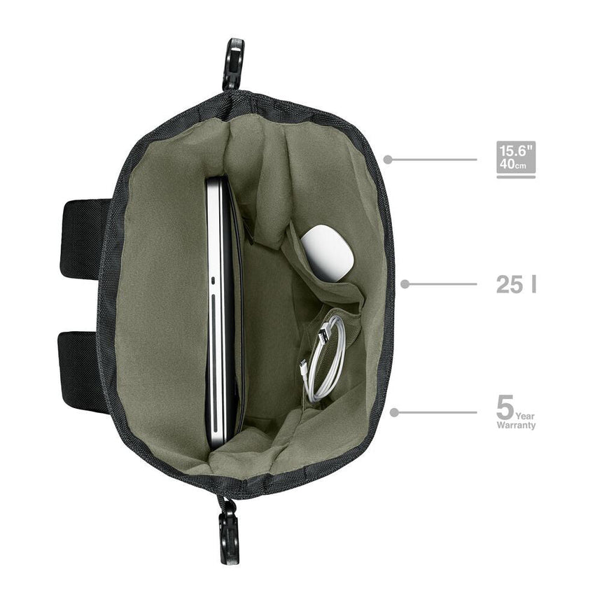 Wenger Urbanone Roll-Top Backpack Black - Image 11