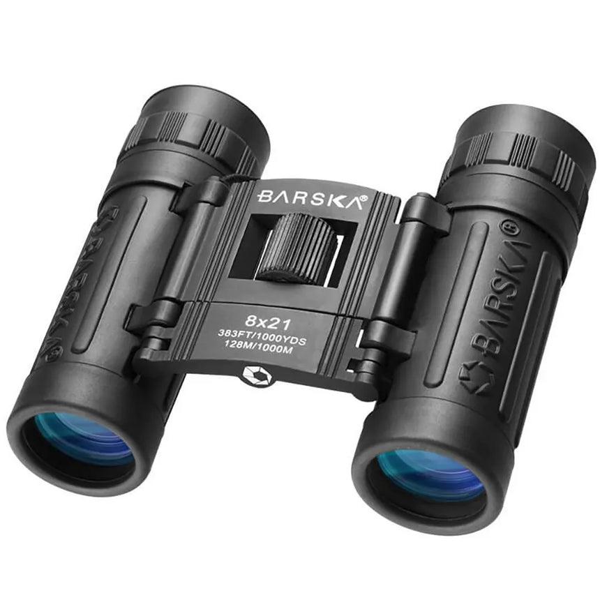 Barska Lucid View Folding 8x21 Binoculars 82400 for Outdoor Exploration