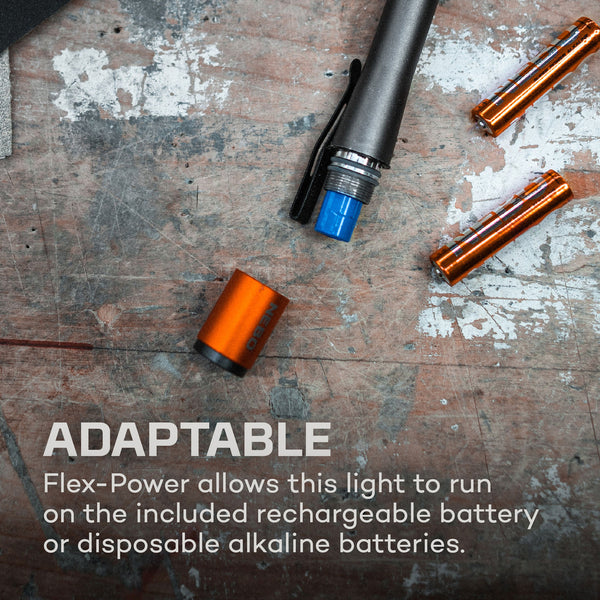 NEBO 500 Lumen Rechargeable Waterproof Penlight with Magnetic Base
