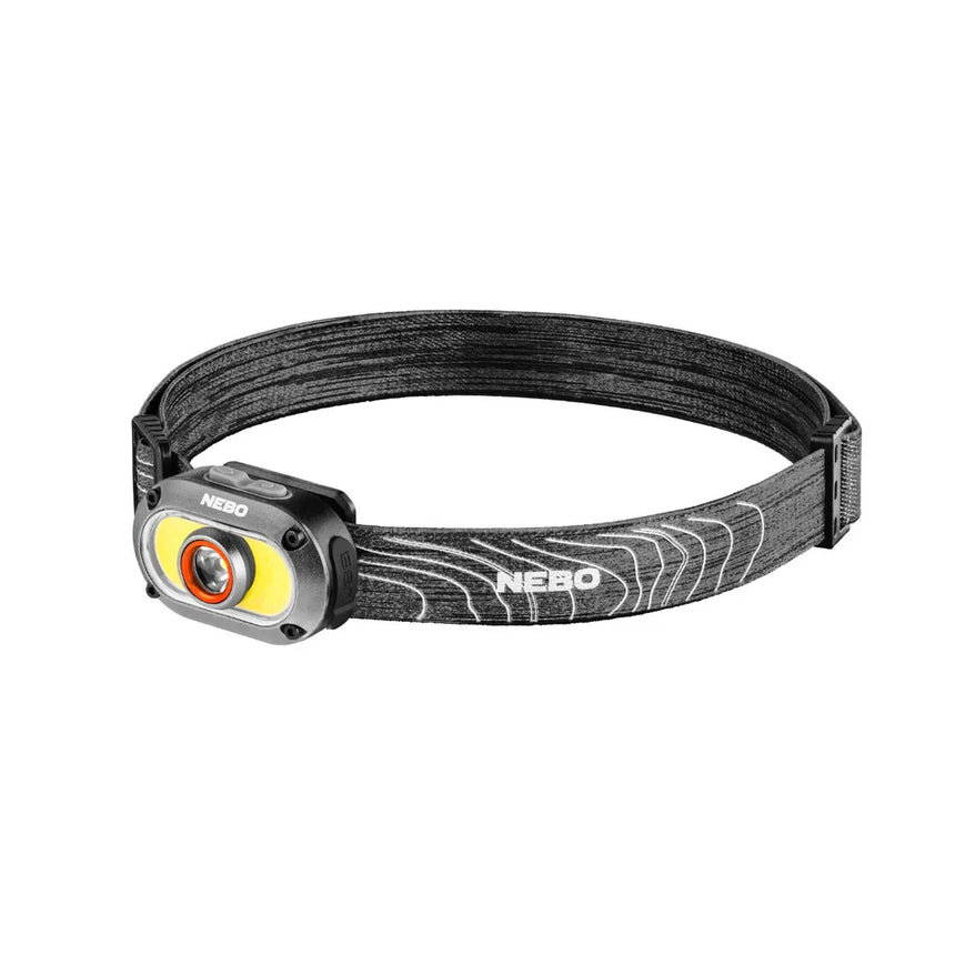 Nebo MYCRO 550+ Lumens Rechargeable Headlamp Adjustable Strap