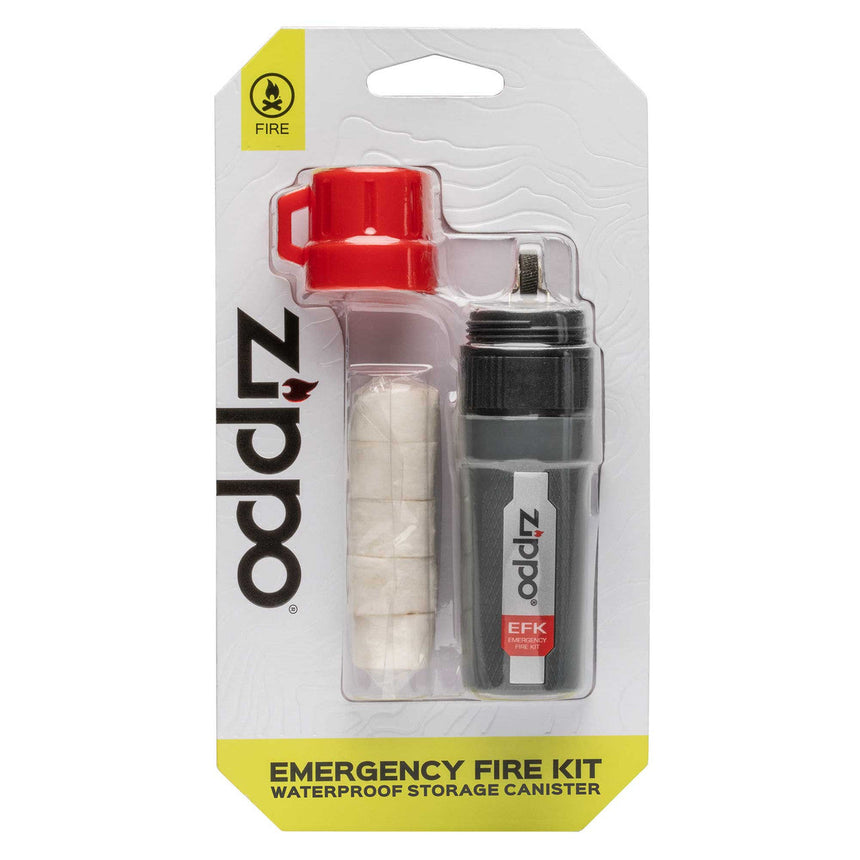 Zippo Outdoor Survival Fire Kit for Camping and Emergencies