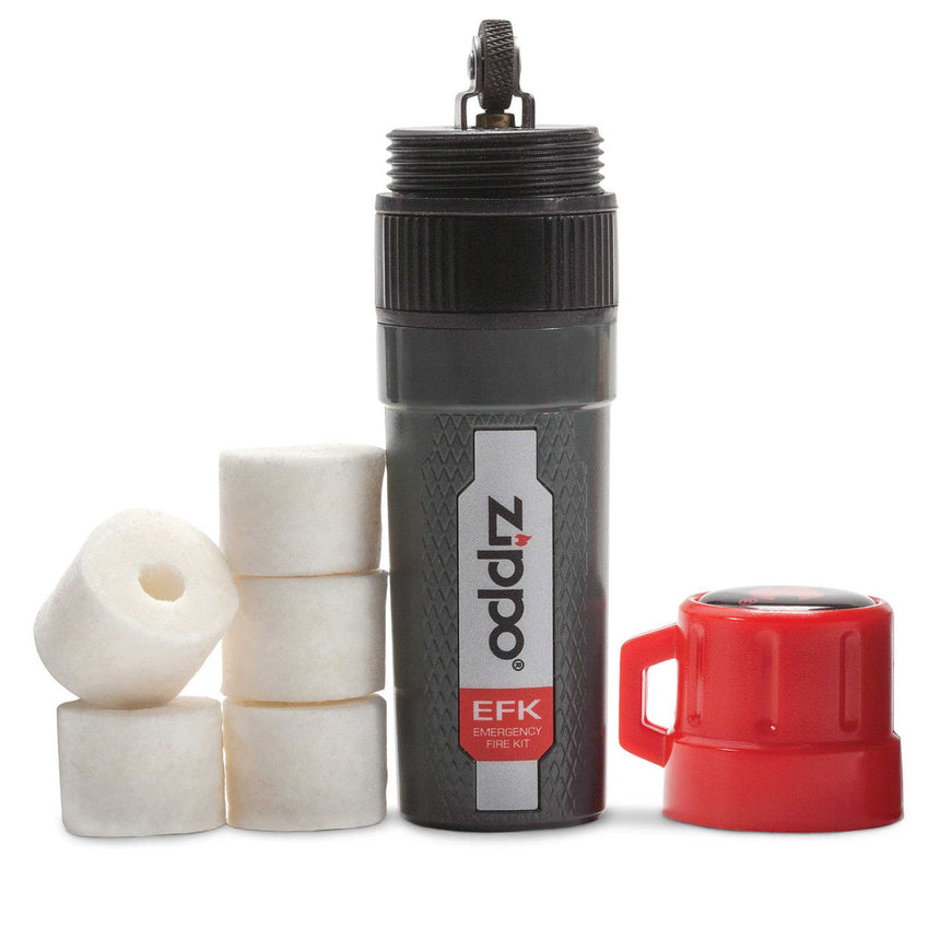Zippo Outdoor Survival Fire Kit for Camping and Emergencies