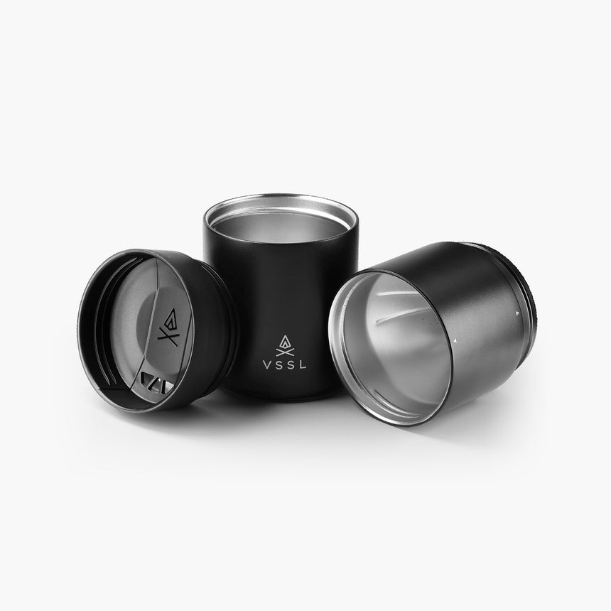 VSSL Nest Pour Over Portable Coffee Kit Black