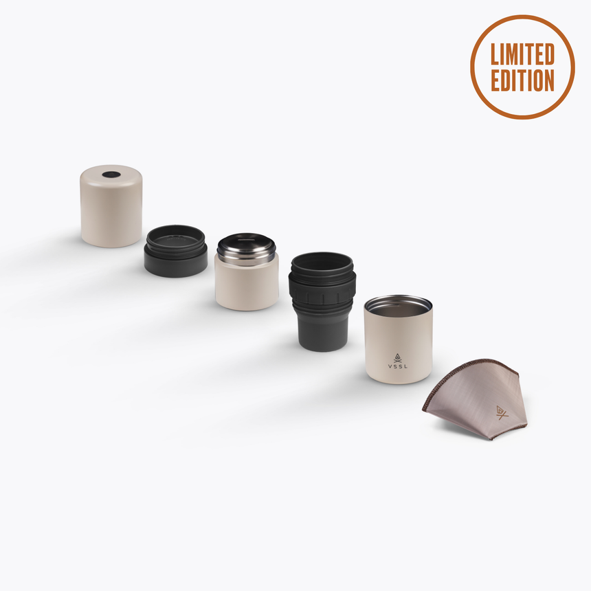 VSSL Nest Pour Over Portable Coffee Kit Everglade