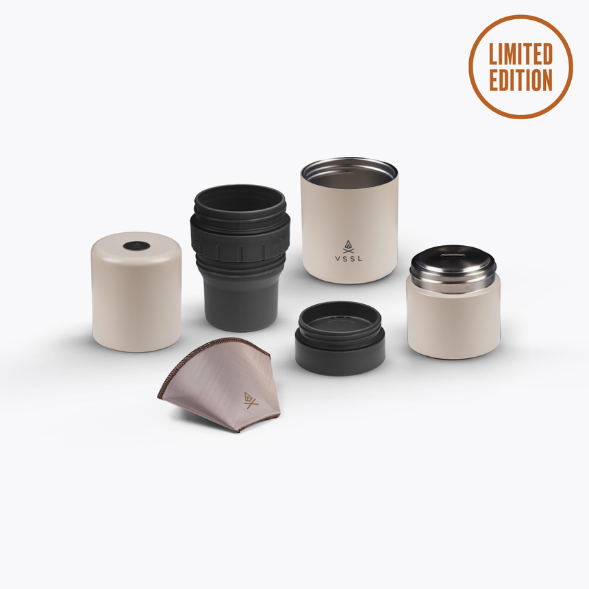 VSSL Nest Pour Over Portable Coffee Kit Everglade