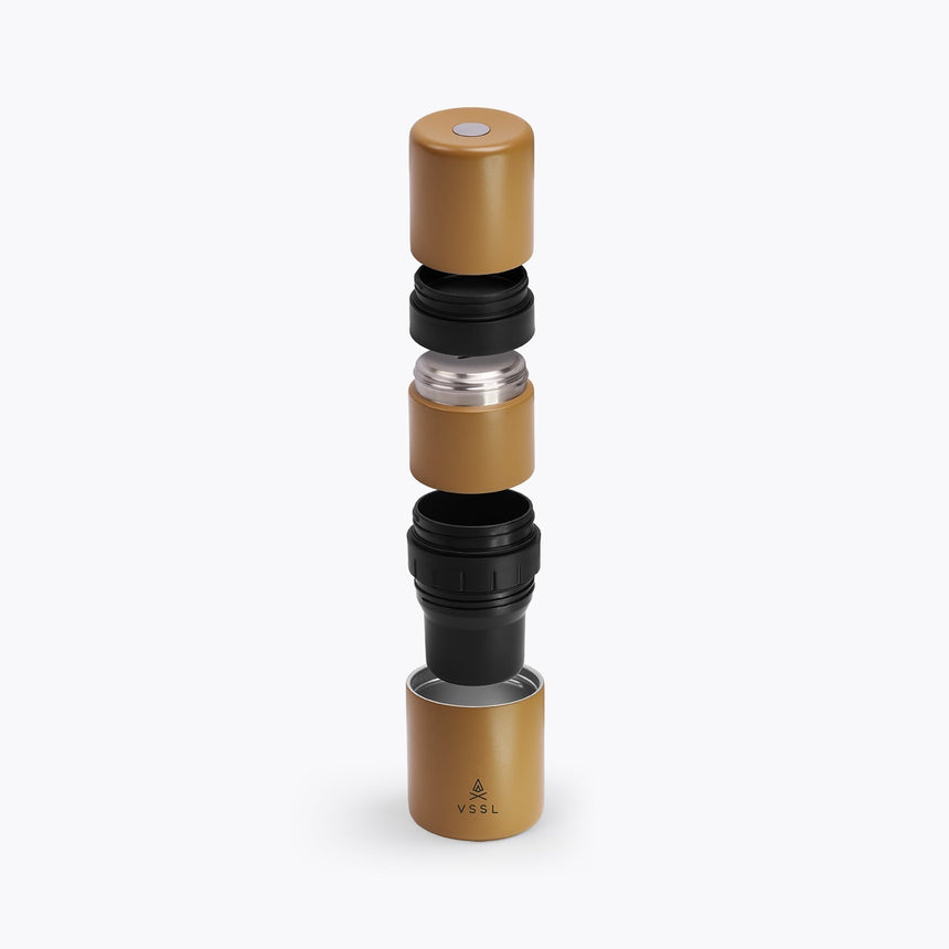 VSSL Nest Pour Over Portable Coffee Kit Sahara