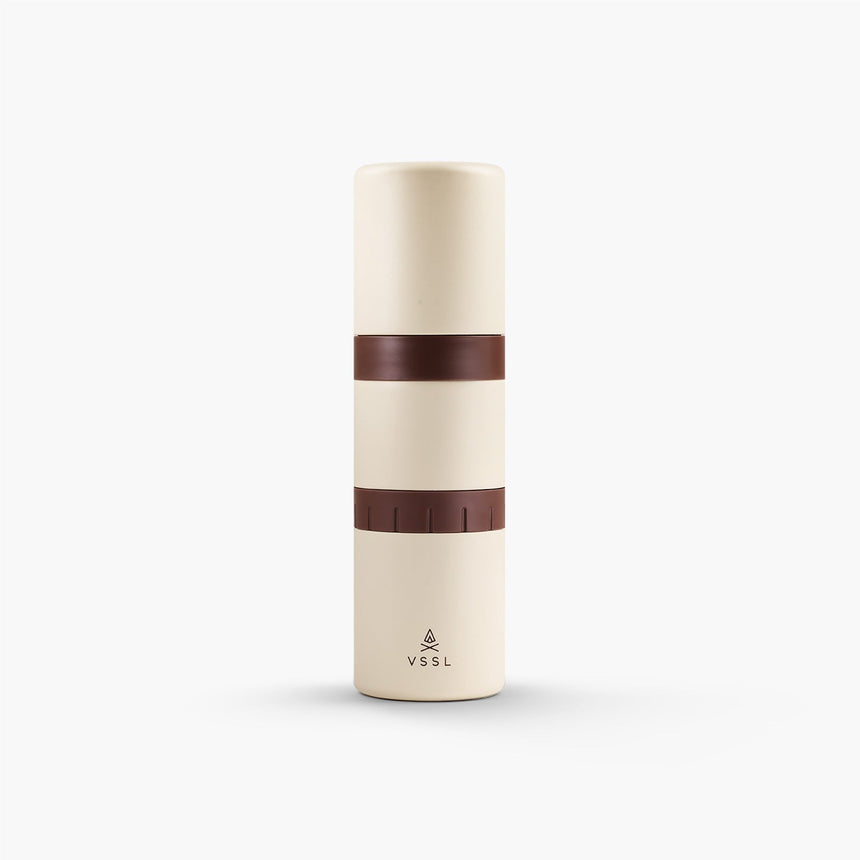 VSSL Nest Pour Over Portable Coffee Kit Cream