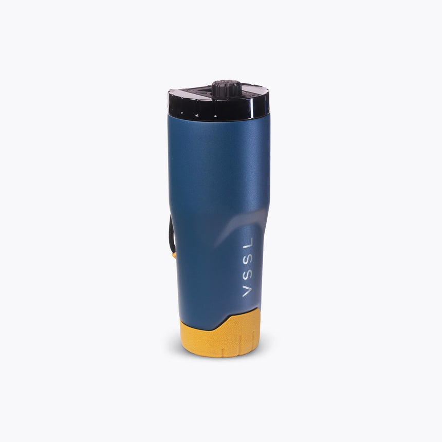 VSSL Rift Insulated Tumbler 590ml Pacific Blue