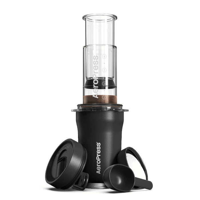 AeroPress Go Plus Travel Coffee Press Black