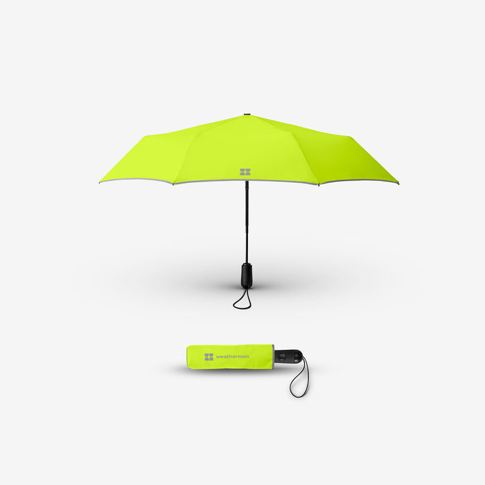 Weatherman Travel Umbrella - Neon Yellow
