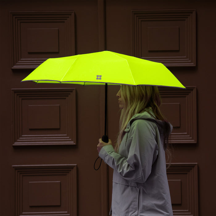 Weatherman Travel Umbrella - Neon Yellow